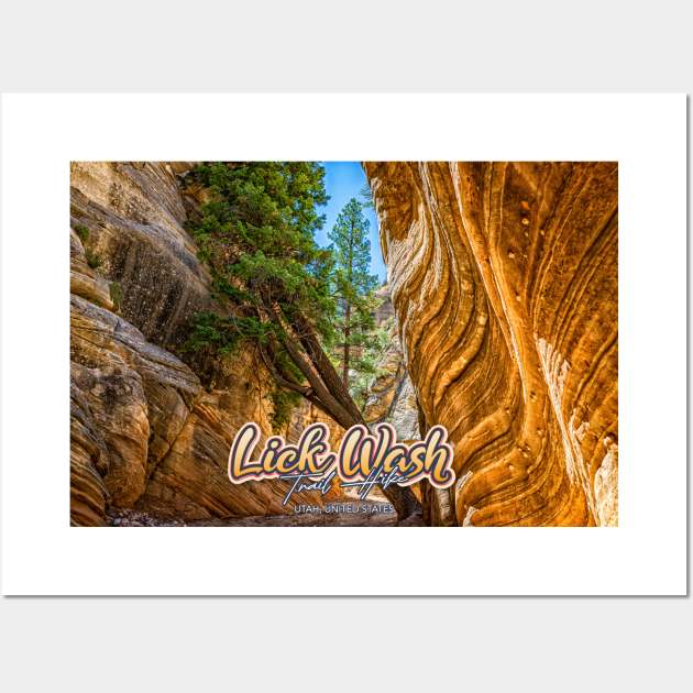 Lick Wash Trail Hike Wall Art by Gestalt Imagery